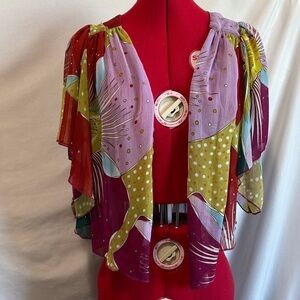 Love Squared Multicolor Women's Cardigan